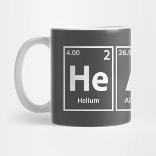 Healer (He-Al-Er) Periodic Elements Spelling Mug